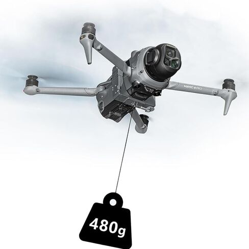 جهاز إطلاق الحمولة من YBING لـ DJI Mavic 4، نظام إسقاط هوائي بدون طيار مزود بمستشعر ضوئي قابل لإعادة الشحن لصيد الأسماك والإنقاذ والإسقاط الجوي وملحقات التوصيل الجوي الإبداعية in Kuwait
