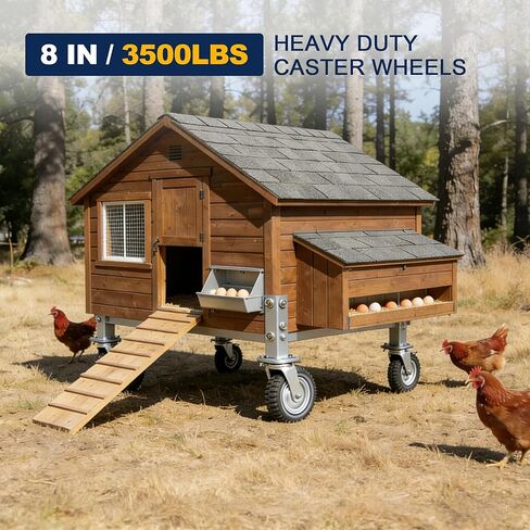 8 Inch Caster Wheels Heavy Duty Casters Set (2 Swivel with Brake, 2 Fixed No Brake), 1600kg/3500LBS Total Capacity Industrial Plate Caster for Workbench, Cart, Trolley, Warehouse Equipment in Kuwait