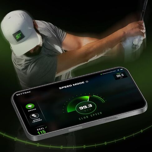SKYTRAK ST MAX Launch Monitor – GOLFTEC Speed Training, Dual Doppler Radar & Photometric Cameras, Precision Ball & Club Data, Golf Simulator in Kuwait