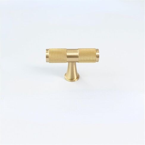 YANHAO Modern Light Luxury Simple Gold Knurled/Textured Pure Copper Solid Brass Knurled Handle 1Pcs (Color : C-1254-128) in Saudi Arabia