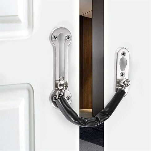 Door Chain Lock,Chain Safe Buckle,Latch Safety Limiter,2pcs Home Door ChainHome Hotel Door Bolt Anti-Theft Door Safety Chain Door Lock Anti-Theft Buckle Door Latch Lock in Saudi Arabia