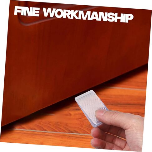 HOMSFOU 8pcs Door Stoppers Furniture Leveling Shims Table Shims Superimposed Cushion in Saudi Arabia