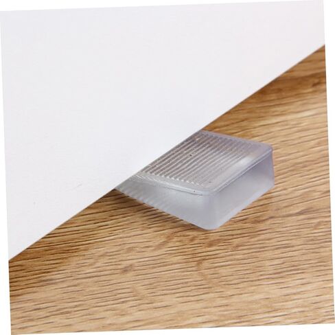POPETPOP 4pcs Soft Rubber Furniture Leveling Wedges Adjustable Table Shims for Uneven Floors Multi-Purpose Leveler Feet for Cabinets and Chairs in Saudi Arabia