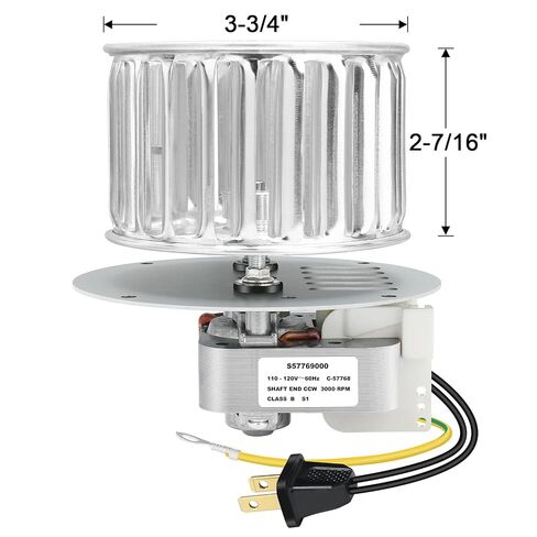 69357000, S69357000 Bathroom Fan Motor – Quiet Operation, High Airflow, Easy Installation, Includes S57769000 Motor, Compatible with 9605, 9605N, 9665, 9665N, H965 – Perfect for Home Ventilation in Kuwait