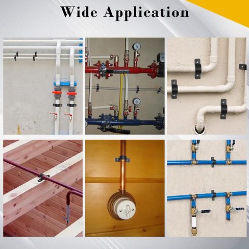 OwnMy 60PCS 3/4 Inch Pex Pipe Clamps Pipe Supports Suspension Clamps, Pex Clamps for Pex Tubing, Copper, CPVC Pipes in Saudi Arabia
