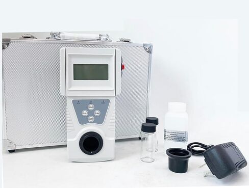 Digital Turbidity Analyzer with Standard Calibration Solution Measuring Range 0 to 1000NTU Repeatability ≤2% Resoultion 0.1 Indicative Error ±6% NTU EBC ASBC Three Units in Kuwait