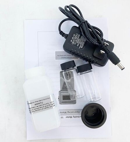 Lab Turbidimeter Turbidity Meter with Standard Calibration Solution Measuring Range 0 to 400NTU Resoultion 0.01 Repeatability ≤2% Indicative Error ±6% in Kuwait