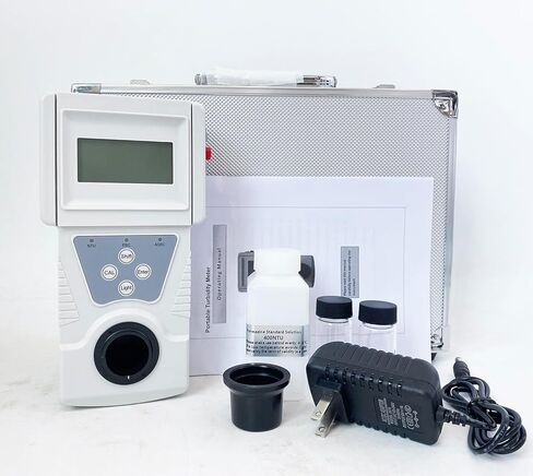Turbidity Instrument Water Turbidity Meter with Standard Calibration Solution Measuring Range 0 to 1000NTU Repeatability ≤2% Resoultion 0.1 Indicative Error ±6% in Saudi Arabia