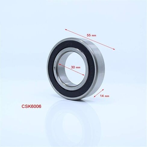 CSK6006 براثن تحمل اتجاه واحد بدون Keyway CKK6006 محامل قابض العجلة الحرة CSK106 30 * 55 14 مم in Kuwait