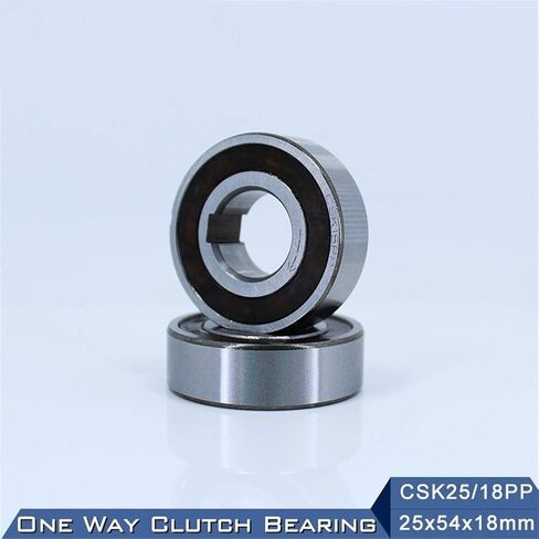 CSK25/18PP قوابض محمل اتجاه واحد 25x54x18 مللي متر مع محامل قابض Keyway Freewheel in Kuwait