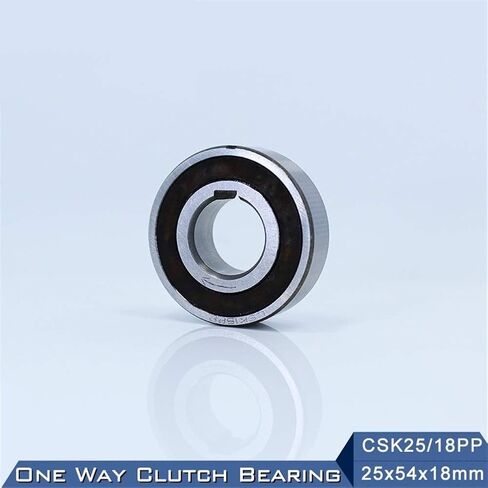 CSK25/18PP قوابض محمل اتجاه واحد 25x54x18 مللي متر مع محامل قابض Keyway Freewheel in Kuwait