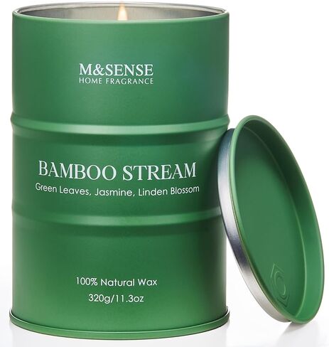 M&SENSE Lemon Candle,Summer Grapefruit Scented, Lemon Soy Candles 11.3oz 70 Hour Slow Burning, Limoncello Highly Scented Citrus Candles for Bathroom, Fresh Smelling Candle in Saudi Arabia