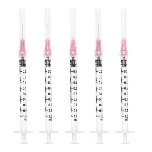 30Pack 1mL 29Ga 1/2 inch for Lab,Liquid Measuring,Individually Wrapped in Saudi Arabia
