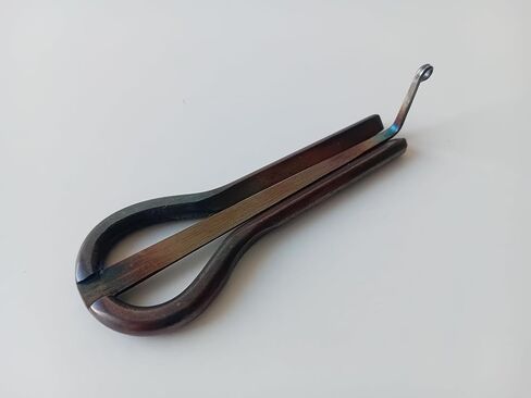 Jaw Harp - العميق، الصلب، مزورة. درجة عالمية، 85 ملم (3,3 بوصة). نغمة منخفضة. in Kuwait
