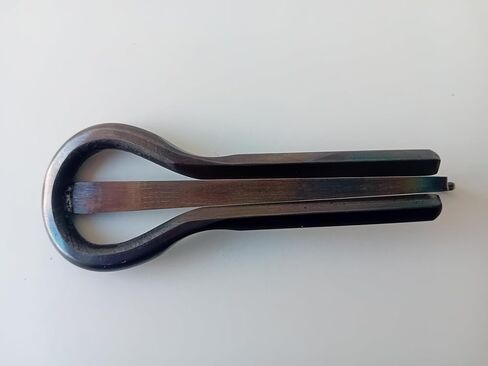 Jaw Harp - العميق، الصلب، مزورة. درجة عالمية، 85 ملم (3,3 بوصة). نغمة منخفضة. in Kuwait