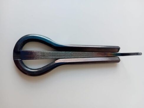 Jaw Harp - العميق، الصلب، مزورة. درجة عالمية، 85 ملم (3,3 بوصة). نغمة منخفضة. in Kuwait
