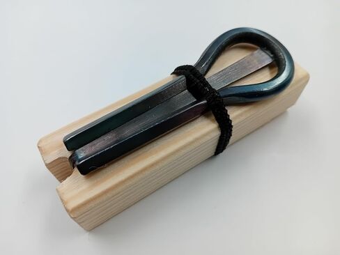 Jaw Harp - العميق، الصلب، مزورة. درجة عالمية، 85 ملم (3,3 بوصة). نغمة منخفضة. in Kuwait