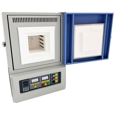 فرن غط قابل للبرمجة فرن مقاومة للحرارة العالية لتلبد المختبر والمعالجة الحرارية 1200 درجة مئوية أقصى درجة حرارة 150 مم * 150 مم * 150 مم غرفة تسخين 110 فولت 2.5 كيلو وات in Kuwait