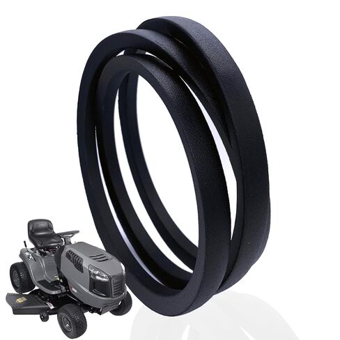 1/2'' X 88 in Deck/Drive Belt for 532178138 178138 144200 419271 531007562 532131290 532144200 532126520 532419271 126520X 754-0291 M127521 LR12 LT1538 LT120 LTH120 LTH130 YTH150 YTH180, Black in Kuwait