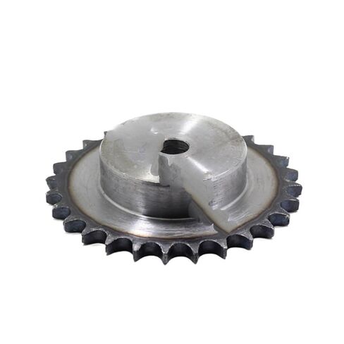 Steel Heavy Duty Motor Pinion Gear 08B 22 Teeth to 37 Sprocket Wheel Chain Gear Industrial A3 Steel Suitable for Roller Pitch 12.7mm(30 Teeth) in Saudi Arabia