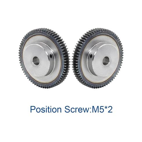 Steel Heavy Duty Motor Pinion Gear 1 Piece Spur Gear 1M80T Outer Diameter 82 Mm Bore 6/8/10/12 Low Carbon Steel Wheel for Tramission Part(12x4x1.8 mm) in Saudi Arabia