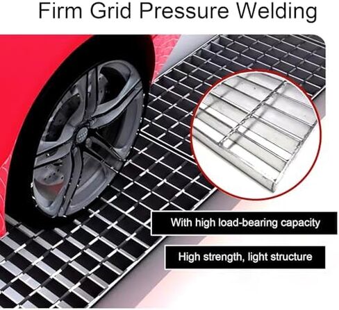 Heavy-Duty Galvanized Steel Grating Drain Cover - Ideal for Storm Drains, Garage Floors, Septic Systems & Outdoor Use - Durable, Corrosion-Resistant, Heavy Load Capacity in Saudi Arabia