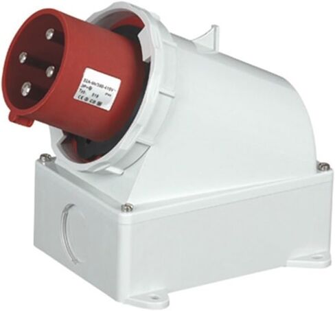 IP67 عكس المكونات مقاوم للماء الطيران الصناعي وموصل المقبس لرسو السفن 3-core 4-hole 5-core 16A / 32A الراقية (Surface Plug5P 32A) in Kuwait