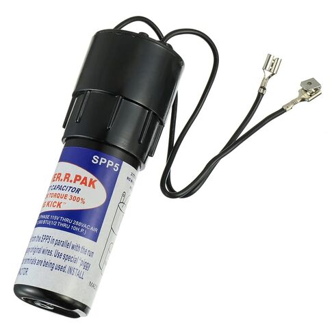 BOJACK SPP5 استبدال مرحل مكثف البدء الصلب 115-288 فولت تيار متردد يزيد من عزم دوران الضاغط 300%، 1/2 حتى 10 حصان. in Saudi Arabia