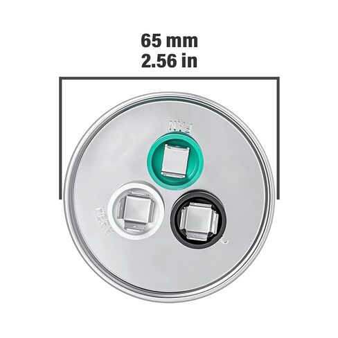 45/5 فائق التوهج 45/5MFD AC مكثف CBB65B 45 5 فائق التوهج MFD 45 + 5 فائق التوهج 370 فولت/440 فولت تشغيل مزدوج مستدير مكثفات A/C ± 6% 370VAC 440VAC لمكيف الهواء in Kuwait