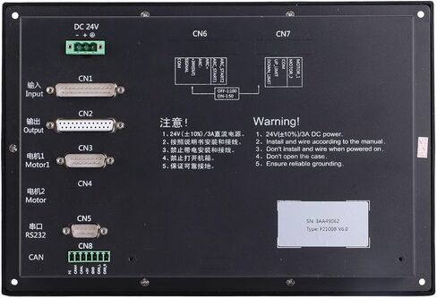 وحدة تحكم الحركة Acouto CNC مع شاشة LCD عالية الدقة لربط محورين وآلات القطع الغامضة/الخيالية - تصميم متعدد الأغراض وسهل الاستخدام in Saudi Arabia