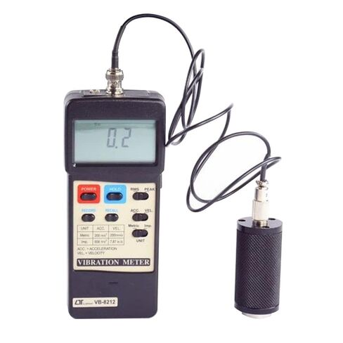 Professional Digital Vibration Meter/Vibration Analysis Meter – Industrial Acceleration & Velocity Tester Separate Probe, RMS/Peak/Max-Min Recording, Auto Shut‑Off; Model: VB‑8202 in Kuwait