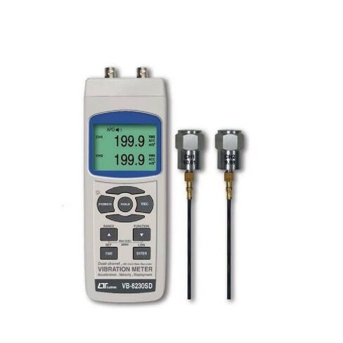 VB-8230SD Vibrometer/Vibration Analysis Meter/Industrial Vibration Tester (Range: 0.5 to 199.9 mm/s) with Data Logging Function for Automotive, Aerospace, Structural Analysis in Kuwait