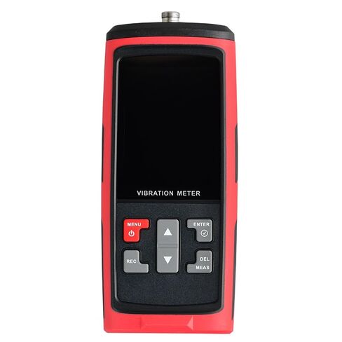 مقياس اهتزاز احترافي، مقياس اهتزاز محمول من الدرجة الصناعية مع تخزين البيانات، تصدير الكمبيوتر/USB، نطاق تردد واسع (0.1-10 كيلو هرتز) لتشخيص الآلات in Kuwait