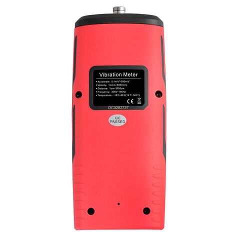 مقياس اهتزاز احترافي، مقياس اهتزاز محمول من الدرجة الصناعية مع تخزين البيانات، تصدير الكمبيوتر/USB، نطاق تردد واسع (0.1-10 كيلو هرتز) لتشخيص الآلات in Kuwait