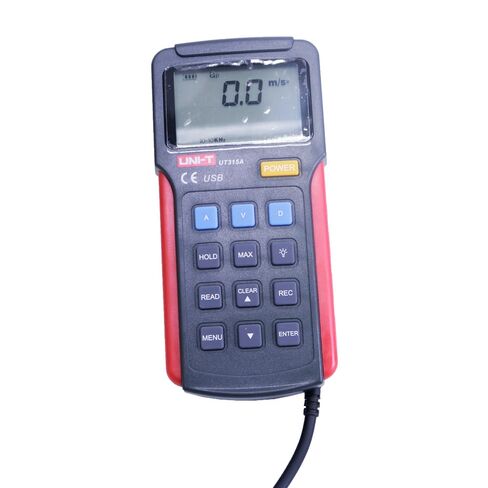 UT315A Digital Vibration Tester Handheld Vibrator Machinery Velocity Displacement Analyzer 0~19.99cm/s 10Hz~1kHz in Saudi Arabia