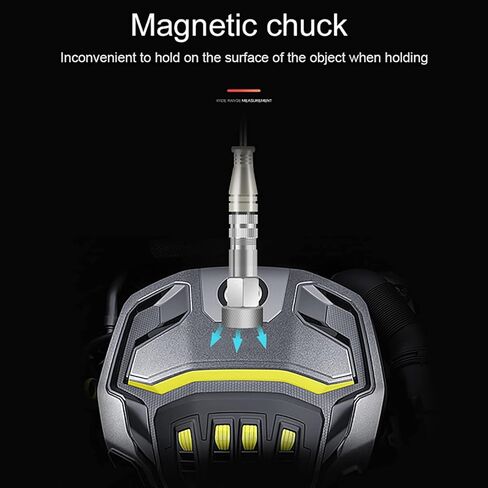 Portable Vibration Analyzer, Digital Vibration Meter with LCD Display and Highly Sensitive Probe, Store Data, for Vibration Acceleration, Velocity and Displacement Measurement in Kuwait