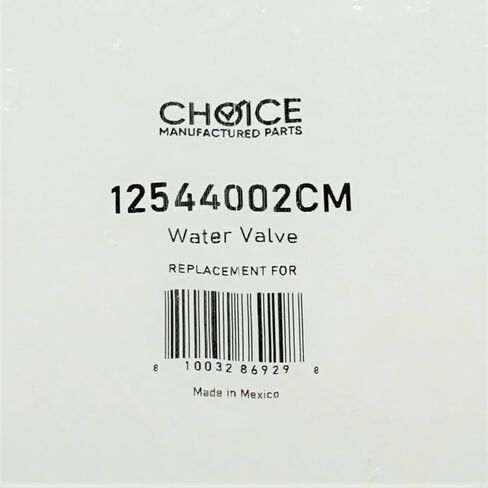صمام مياه الثلاجة 12544002 سم لـ Whirlpool & Amana - استبدال الملف اللولبي المزدوج 120 فولت لملفات AP6005463، PS11738512 - أرجواني (20 وات) وبني (35 وات) in Kuwait