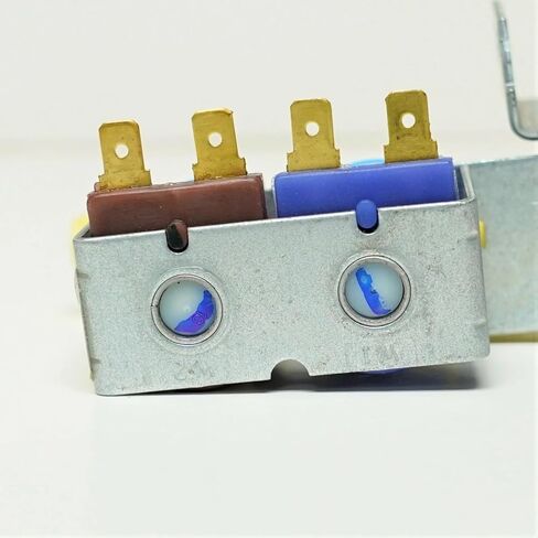 صمام مياه الثلاجة 12544002CM لـ Whirlpool Amana - استبدال الملف اللولبي المزدوج 120 فولت لـ WP12544002، AP6005463، PS11738512 in Kuwait