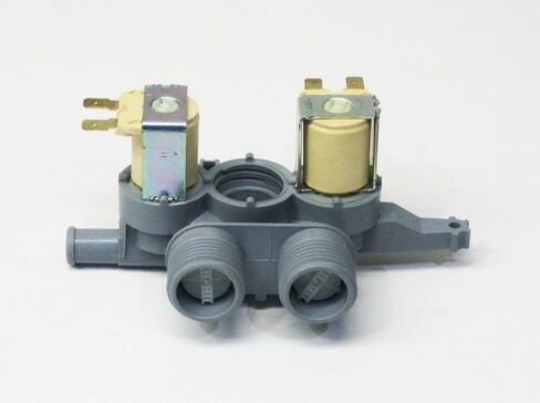 WH13X22314 صمام مدخل المياه للغسالة لشركة GE - بديل لـ AP5957585، PS10065341 - متوافق مع غسالات GE وHotpoint وRCA in Kuwait