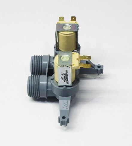 WH13X22314 صمام مدخل المياه للغسالة لشركة GE - بديل لـ AP5957585، PS10065341 - متوافق مع غسالات GE وHotpoint وRCA in Kuwait