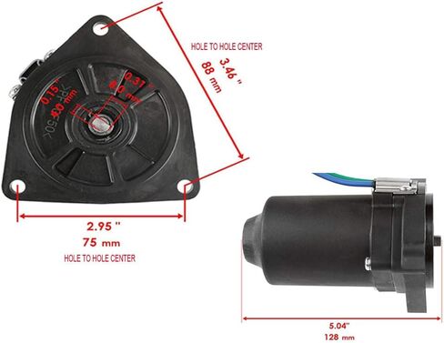 63P-43880-22-00 63P-43880-21-00 Tilt Trim Motor Replacement for Yamaha Outboard 150-250HP in Saudi Arabia