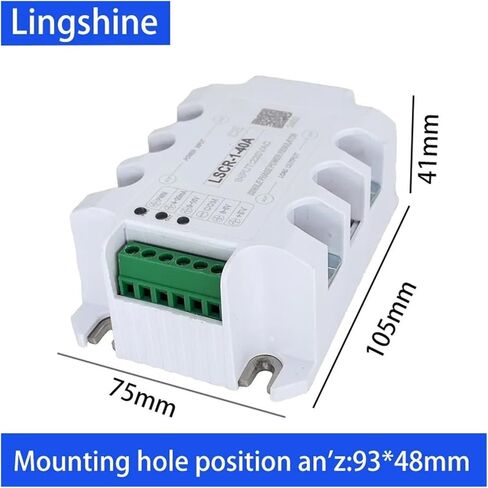 0-5 فولت 0-10 فولت 4-20mA منظم إدخال التحكم 220 فولت 150A مرحلة واحدة جهد الحالة الصلبة in Kuwait