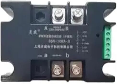 منظم جهد ثايرستور نصف موجة معزول بالكامل على مرحلة واحدة وحدة تنظيم الحالة الصلبة 40A ملف اهتزاز (SSR-40WA-B) in Kuwait