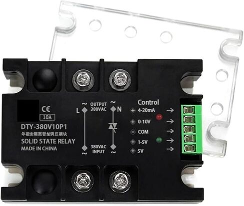 1pcs Voltage Regulator Relay 220V 380V Stabilizer Module Power Barrier Controller Enhanced Single Phase AC 10A-200A(25A) in Saudi Arabia