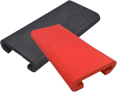 2X Eva Dragon Boat Pad Nenslip Kayak Kayak of Rowing Or Light Printing, Black red in Kuwait