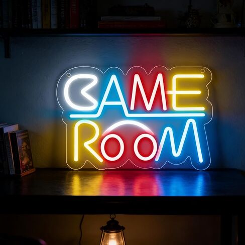 Neonawall Babe Cave Casery Neon Sign ، USB LED Neon Light Wall Art ، Dimmable Light Up Sign for Bedroom Baby Room Decor in Kuwait