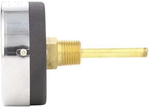 Trerice PTC14603 Tridicator الجذع الخلفي، وصلة 1/2 بوصة NPT، 3 بوصة وجه، 30-250 درجة فهرنهايت/مئوية و0-100 رطل لكل بوصة مربعة/كيلو باسكال in Kuwait