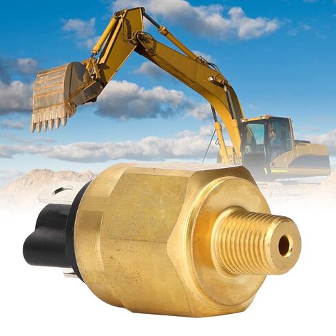 Tyenaza Excavator Pressure Switch Brass Standard Precise High Sensitivity Excavator Pressure Sensor for LiuGong (0.8 Bar) in Saudi Arabia
