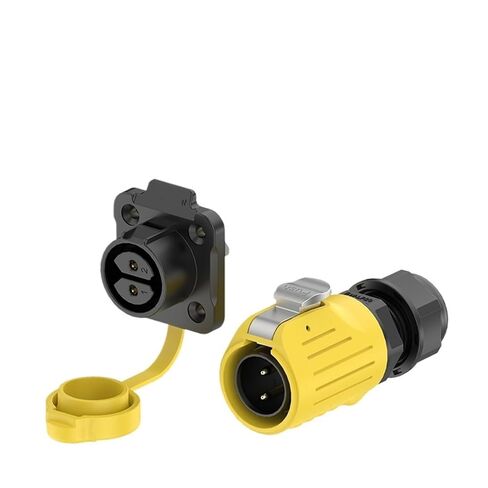 Waterproof Aviation EW-LP20 Flange Plastic 2-14 core Welding Yellow led Screen Power Industrial Connector(EW-LP20-3P 20A) in Saudi Arabia