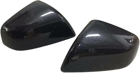 Mirror Cover Compatible For Model 3 2017-2023 Gloss/Matte Carbon Fiber Car Exterior Side Rear View Caps Rearview Case Shell Add On(Color:Matte Carbon Fiber), hao59ha0o9hao in Saudi Arabia